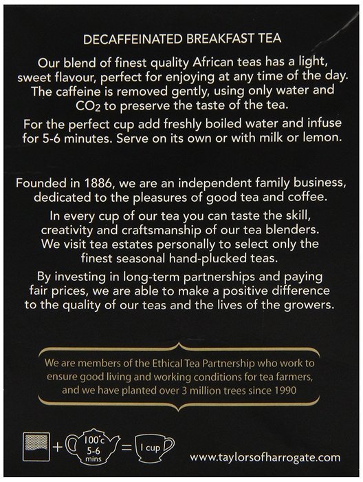 Taylors of Harrogate Classic Tea Variety Box, 48 Count N135