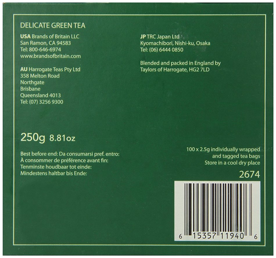 Taylors of Harrogate Classic Tea Variety Box, 48 Count N140