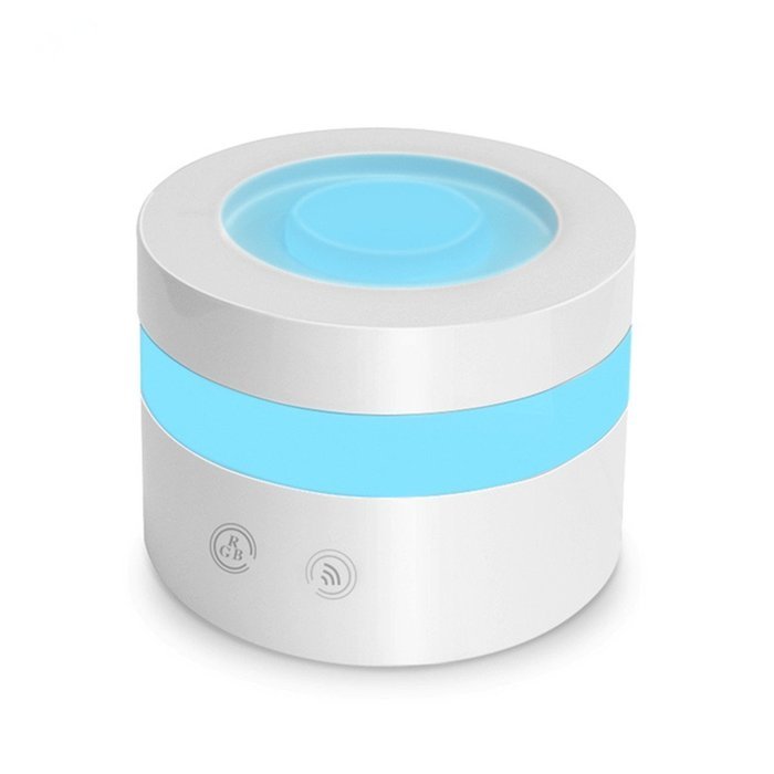 Topc USB Ultrasonic Cool Mist Aroma Humidifier 100ml Essential Oil Diffuser with Color Changing LED Lights N3