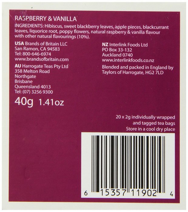 Taylors of Harrogate Classic Tea Variety Box, 48 Count N148