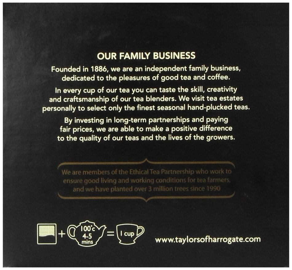 Taylors of Harrogate Classic Tea Variety Box, 48 Count N157
