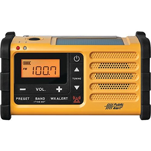 New SANGEAN MMR-88 AM/FM Weather Crank Radio with USB