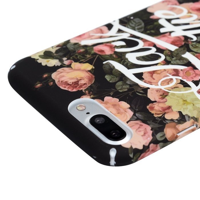 iPhone 7 Plus Case (5.5"), YOKIRIN Printed Fashion Full Matte Hard Touch Slim-Fit Flexible PC Texture Flower Coated... N11