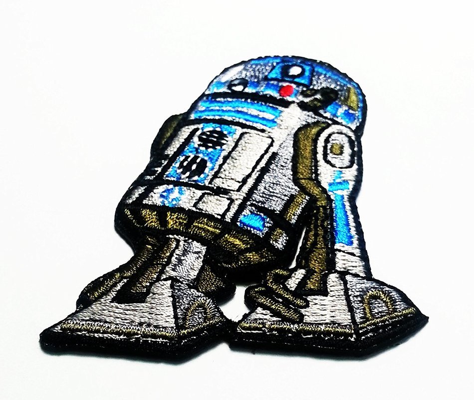 Star Wars - R2-d2 - Droid - Embroidered Iron on or Sew on Patch By Botan N3