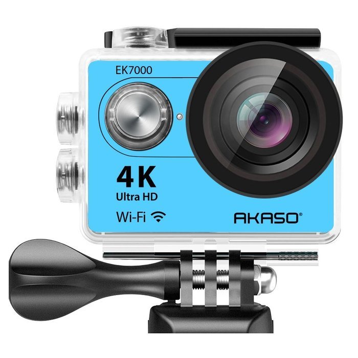 AKASO EK7000 4K WIFI Sports Action Camera Ultra HD Waterproof DV Camcorder 12MP 170 Degree Wide Angle 2 inch LCD... N9