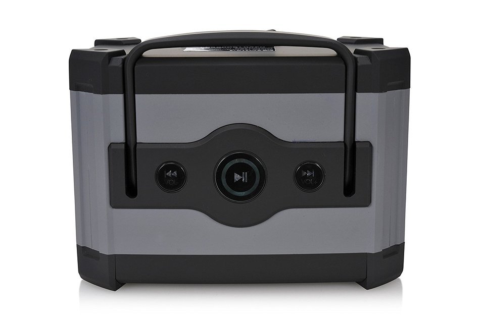 Fisher Waterproof Wireless Stereo Boombox, Bluetooth Enabled, Built-In Microphone, Shockproof and Dustproof Ultra-Portable... N8
