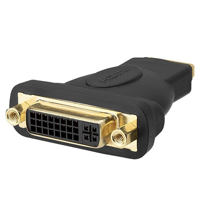 Cmple - DVI-A Female to HD15 (VGA) Male Adapter GOLD N18