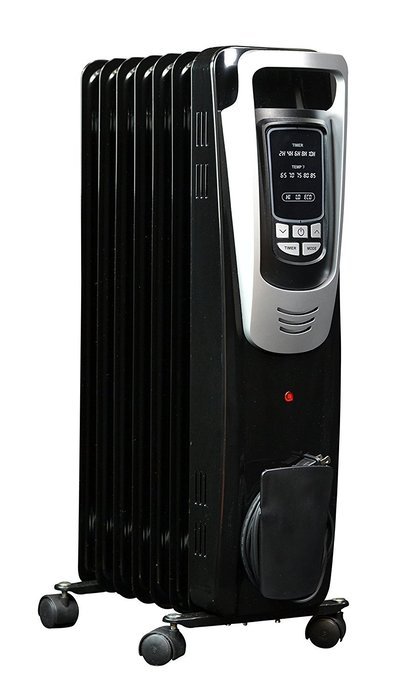 Electric Convection Radiator Heater Portable Indoor Warm 1500 Watt 5120 BTU 225 SQ FT NEW N2