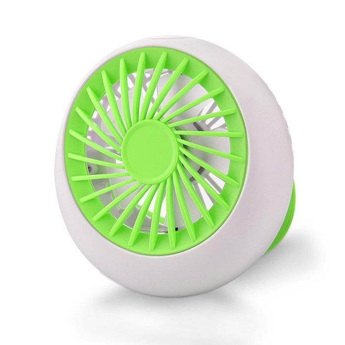 Mystery Rechargeable USB Mini Fan Portable Desktop Table Fan with Bulit-in Battery USB Powered with 3 Modes Speed... N11