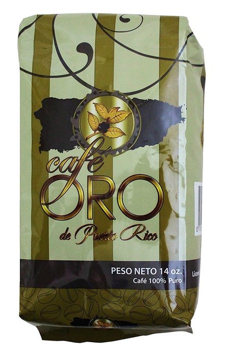 Gold Coffee~Cafe Oro De Puerto Rico 14 oz N4