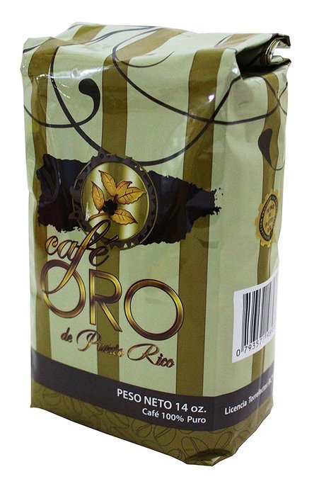 Gold Coffee~Cafe Oro De Puerto Rico 14 oz N5
