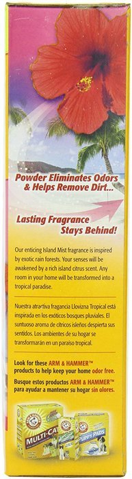 Arm & Hammer Island Mist Carpet Odor Eliminator, 30 Oz (Pack of 6)