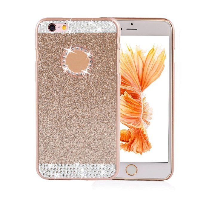 iPhone 7 Plus Case,Inspirationc Beauty Luxury Diamond Hybrid Glitter Bling PC Hard Shiny Sparkling with Crystal... N6