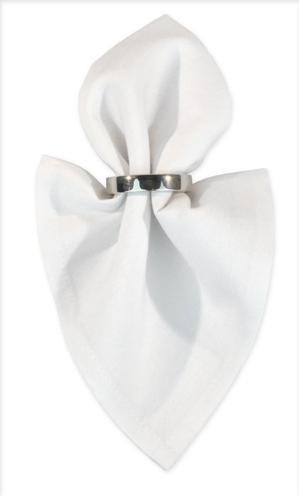 DII 100% Cotton, Machine Washable Everyday Basic Buffet Napkin, 16 x 16", Cream, Set of 12 N18