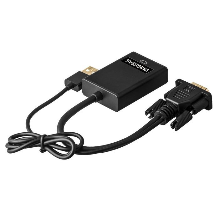 USB HDMI Adapter, VANDESAIL USB 3.0 to HDMI External Video Card Multi Monitor Adapter with Gold Plated for Windows... N23