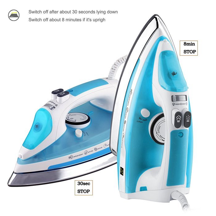 ZZ ES2316 Motion Sensor Steam Iron With Auto Off , With Vertical Shot of Steam along with Variable Steam Control... N4