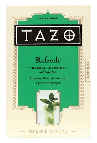 Tazo Tea, Refresh Mint, 20-Count (Package may vary) N4
