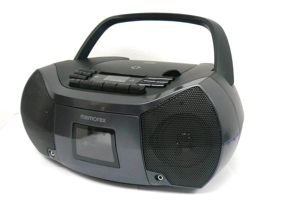 Memorex MP3261 FlexBeats MixBox with CD/Cassette and AM/FM Boombox (Refurbished)