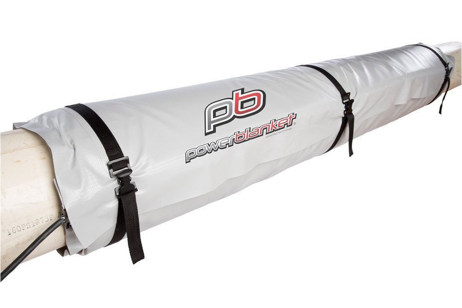 Powerblanket 678-PH101010G D Pipe Heaters Wrap Alloy, 10'L x 10", Gray