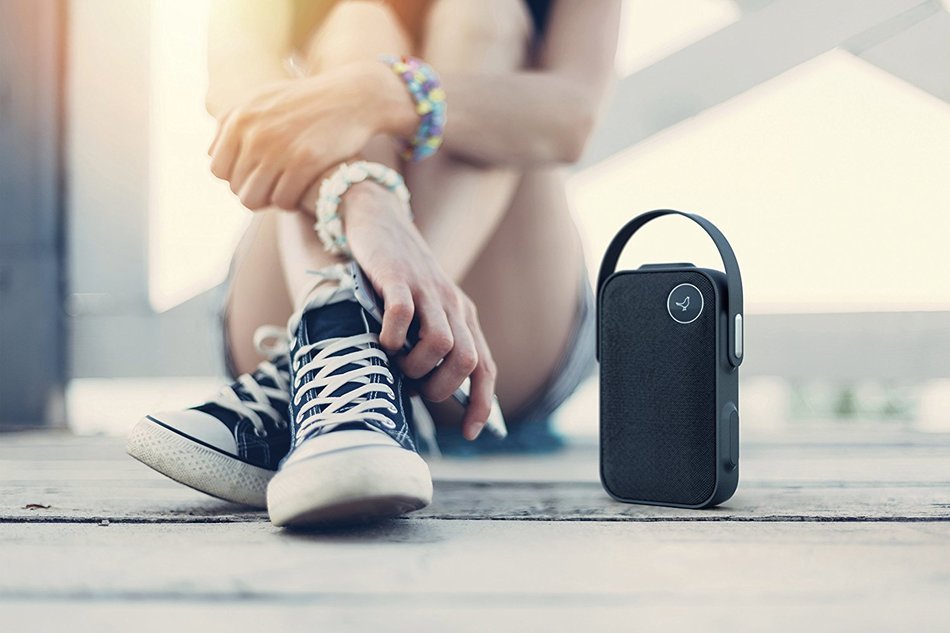 Libratone ONE CLICK Portable Bluetooth Speaker, Caribbean Green N17