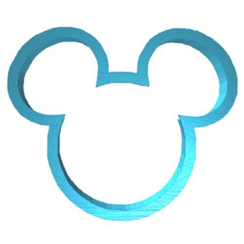 Mouse Head Cookie Cutter 3" PC0299