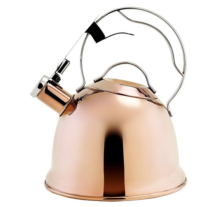 Old Dutch 1878 Oberon Tea Kettle, 2.2 quart/2.1 L, Titanium