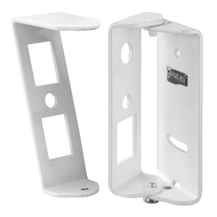 Surround Sound Swivel Wall Mount Suitable for Sonos Play 1 White with Tilt