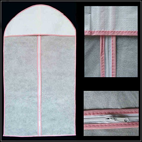 Wed2BB Large Size White Breathable Bridal Gown Garment Bag