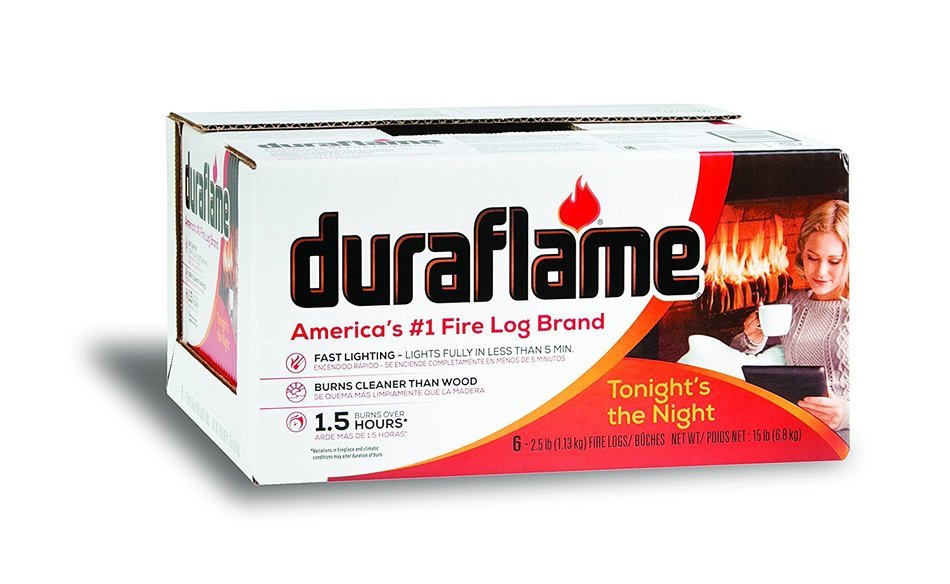 Duraflame 625 Firelog (6 Pack), 2.5 lb