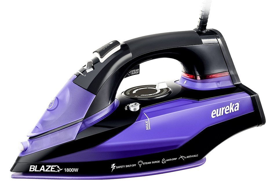 Eureka Blaze ER-18003P 1800W Iron with Powerful Steam Surge Technology, Purple N4
