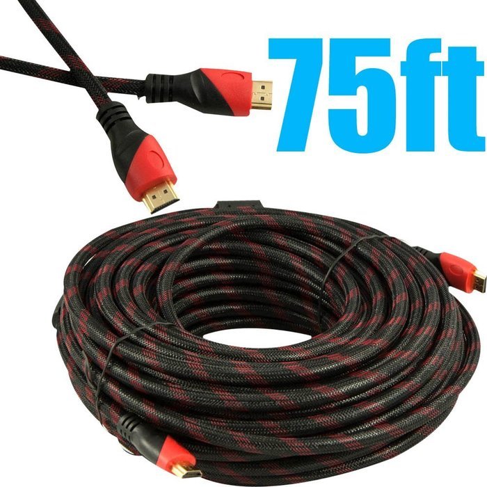 Fullink HDMI Cable with Ethernet Support and Audio Return, 25 Feet N4