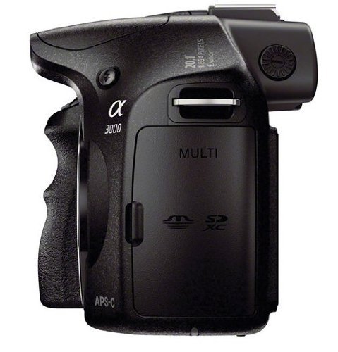 Sony A3000 Interchangeable Lens Digital 20.1MP Camera Black ILCE3000/B (Body) N3
