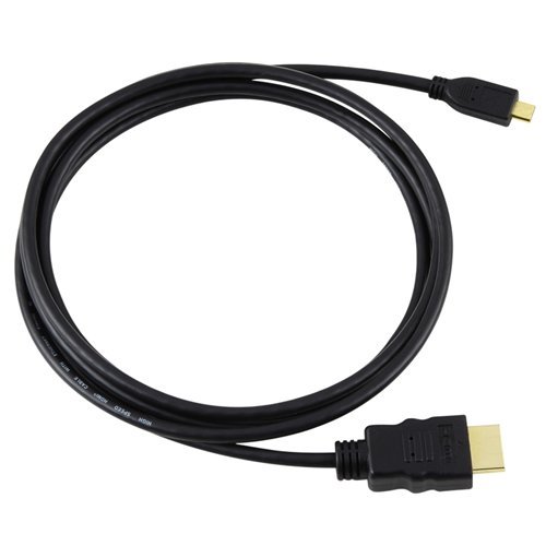 Micro HDMI (Type D) to HDMI (Type A) Cable- 6 Feet