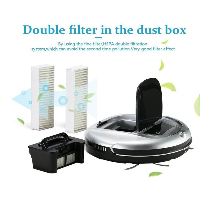 Automatic Home or Office Sweeping Cleaner for Floor Cleaning,Household Robotic Intelligent Vacuum Cleaner for... N8