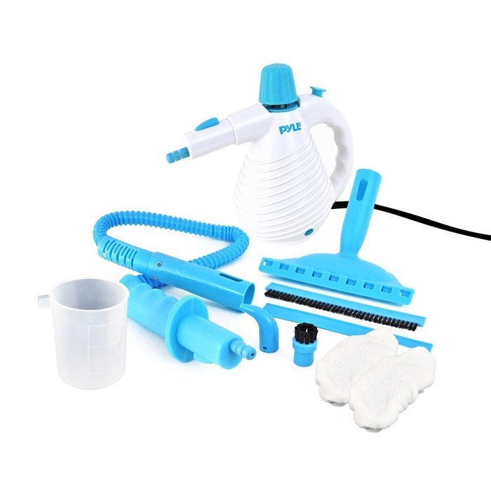 Pyle PSTMH02 Handheld Steamer Birdie Multipurpose Pressurized Steam Cleaner N2