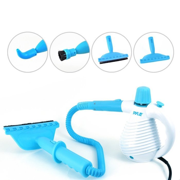 Pyle PSTMH02 Handheld Steamer Birdie Multipurpose Pressurized Steam Cleaner N3