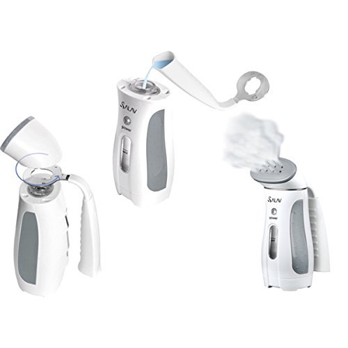 SALAV TS-01 Gray 265 watts Travel Handheld Garment Steamer with Automatic Global Voltage Adjustment