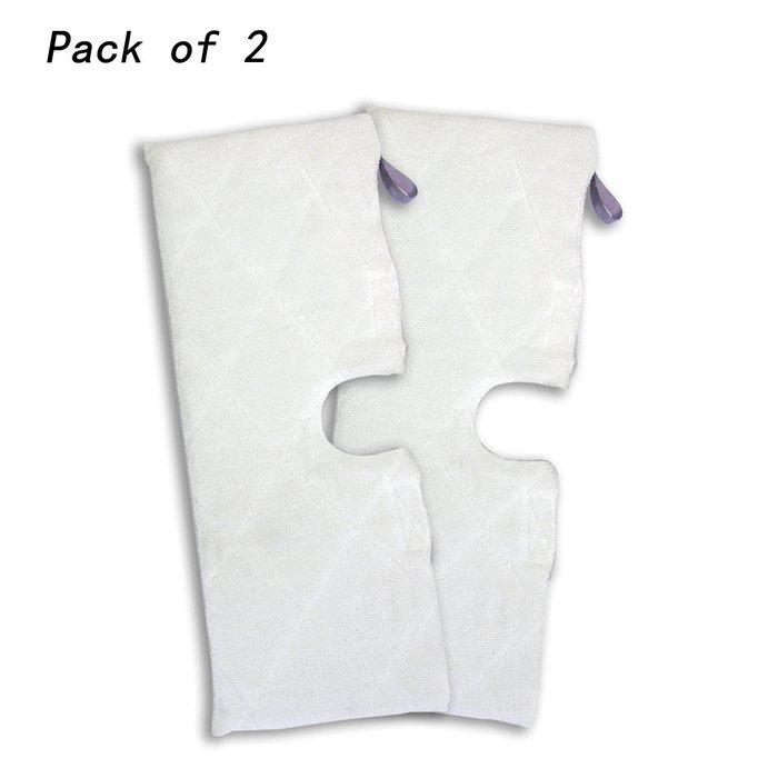 Agile-Shop 2pcs Replacement XL Microfiber Cleaning Pads for Shark Pocket Steam Mop XLT3501