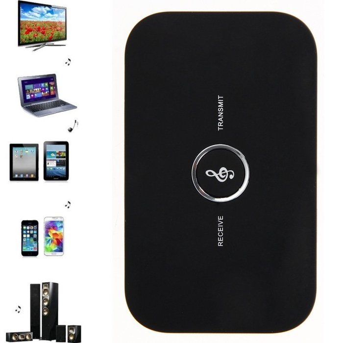 Alloet New Wireless Bluetooth 2 in 1 Audio Receiver Transmitter Music Sound Adapter N3