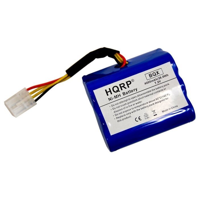 HQRP 4000mAh Extended Battery 2-Pack for NEATO XV-11 XV-12 XV-14 XV-15 XV-21 XV-25 945-0005 205-0001 945-0006...