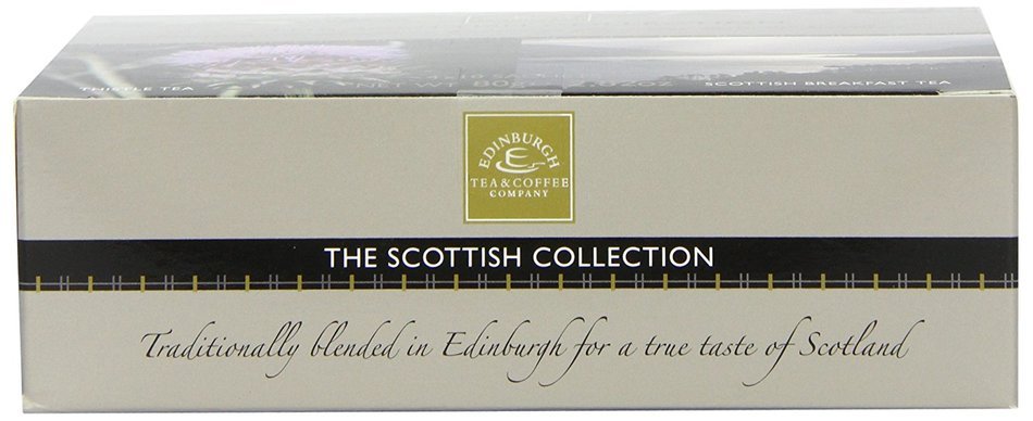 Edinburgh Tea & Coffee Company, The Scottish Collection 4-Flavor Variety Pack, 40-Count Tea Sachets N5
