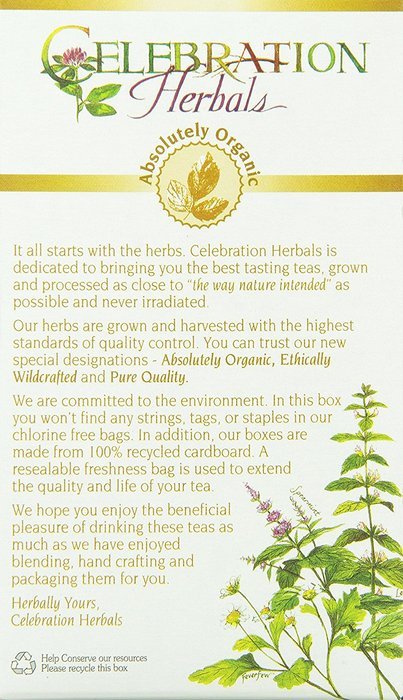 Celebration Herbals Organic Thyme Tea Caffeine Free -- 24 Herbal Tea Bags N4