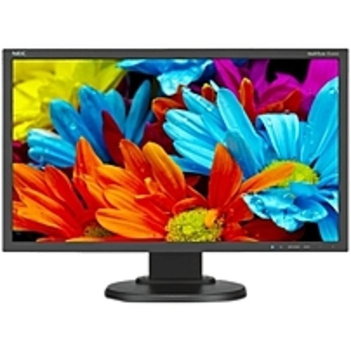 NEC Monitor MultiSync E224WI-BK 21.5 LED LCD Monitor - 16:9 - 6 ms - Adjustable Monitor Angle...