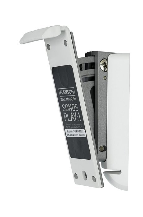 FLEXSON AAV-FLXP1WB1011 Wall Bracket for PLAY:1 SONOS Speakers, Single, White N7