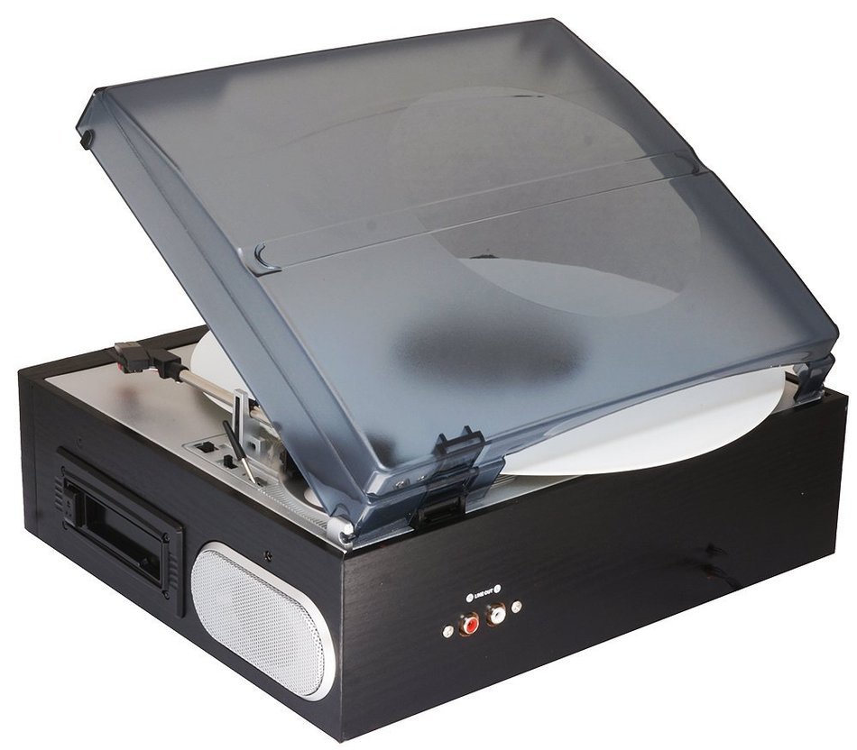 Boytone BT-17TBC Turntable + Cassette Player + Headphone jack N2
