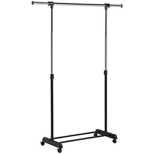 New HONEY-CAN-DO GAR-01124 Expandable Garment Rack