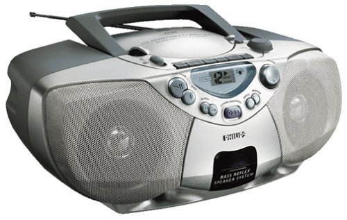 Philips AZ1008 CD Boombox with Cassette free image download