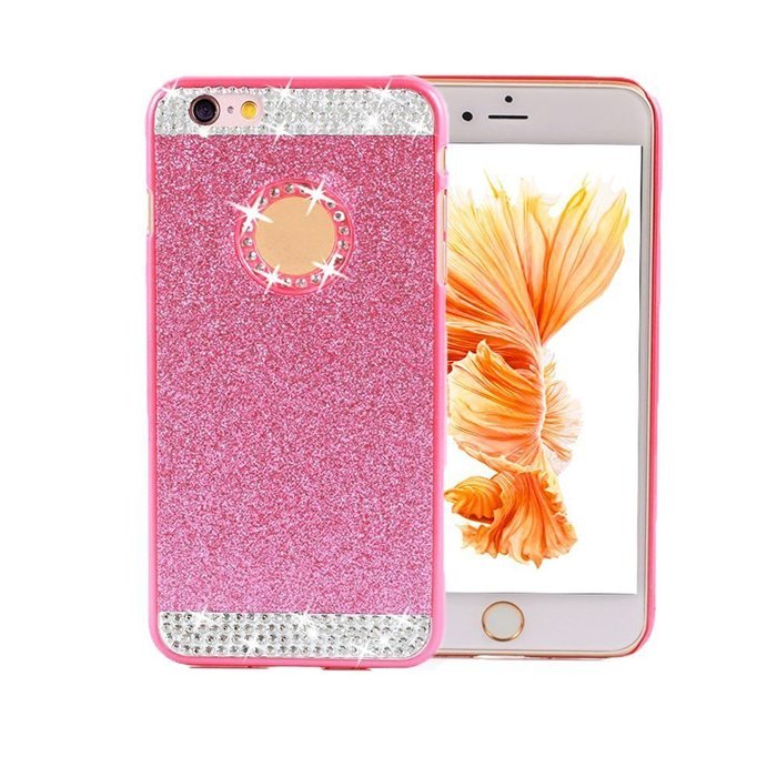iPhone 7 Plus Case,Inspirationc Beauty Luxury Diamond Hybrid Glitter Bling PC Hard Shiny Sparkling with Crystal... N13