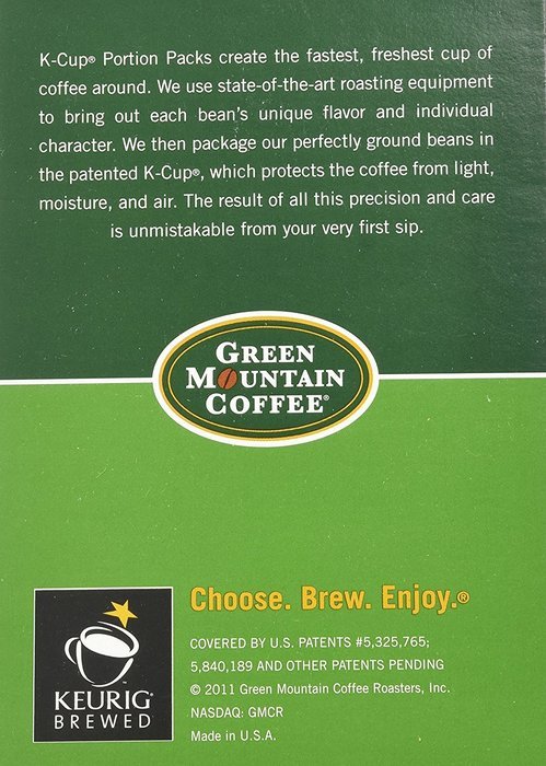 Green Mountain Coffee Pumpkin Spice 96 K-Cups N6