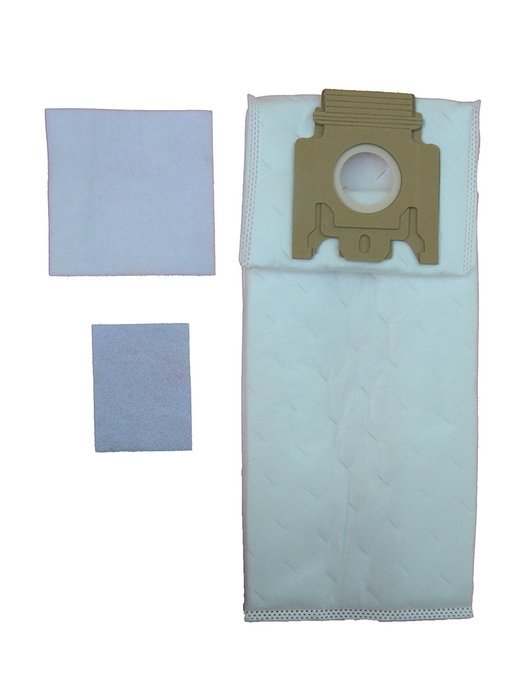 15 Miele Upright Style U Vacuum Bags + 6 Filters with Hygienic Self-closing Seal and Filters, Allervac, Upright...